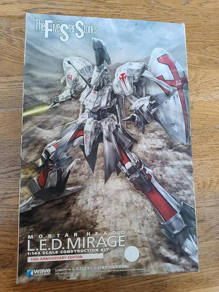 WAVE 1/144 レッドミラージュ 発売10周年特別版 wyw801m レッドミラージュ -発売10周年特別版- (プラモデル) - ホビー